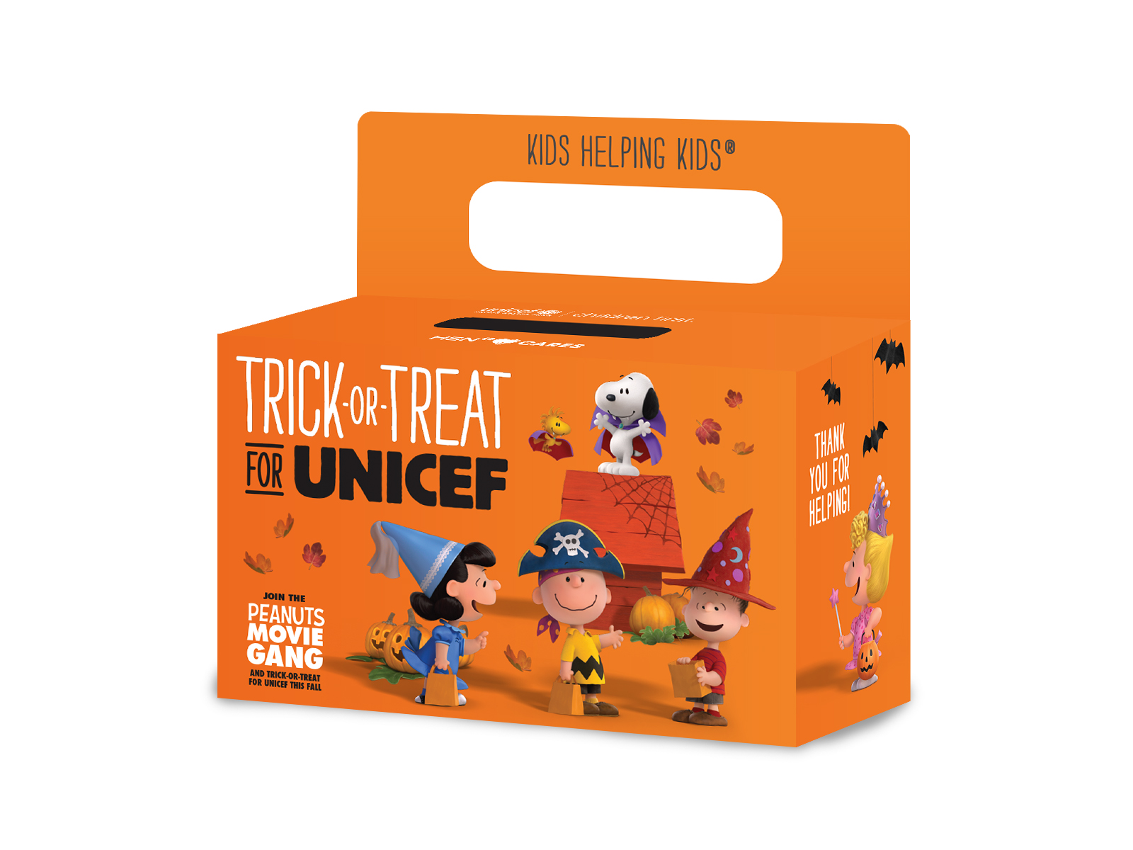 New TrickorTreat for UNICEF PSAs Feature Charlie Brown and The